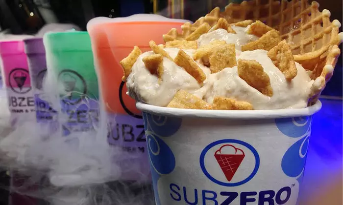 $12.99 for Three Groupons, Each Good for $8 Worth of Ice Cream at Sub Zero Ice Cream & Yogurt ($24 Total Value)  - Primary Image