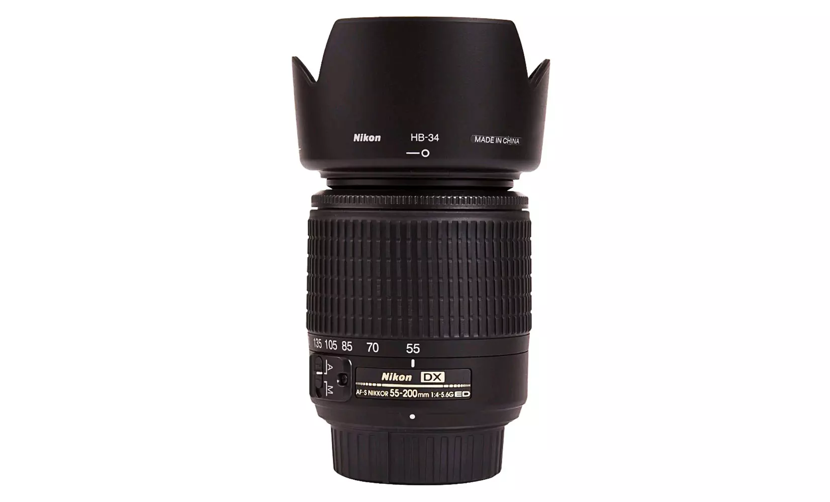 Nikon AF-S DX Zoom-Nikkor 55-200mm f/4-5.6G ED Lens - Primary Image