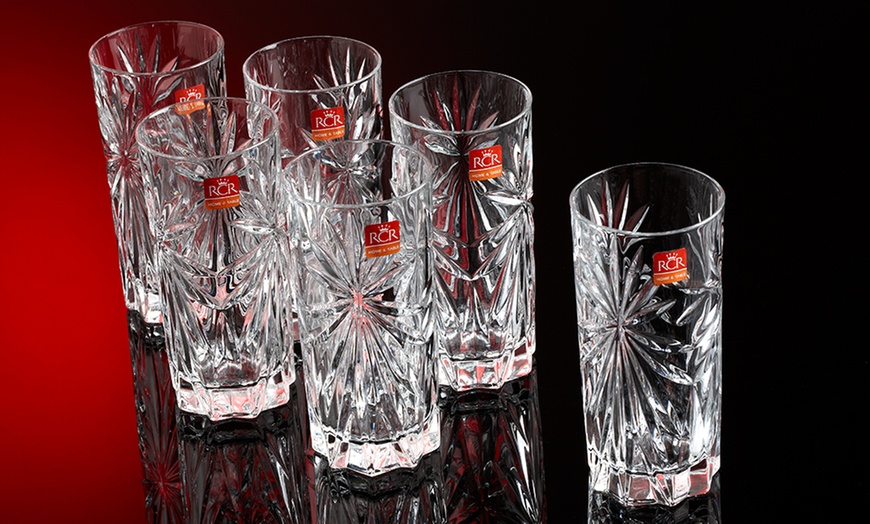 Image 1: RCR Crystal 6-Piece Tumbler Set