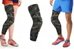 Full Leg Compression Sleeve with Padded Knee Support - Second Medium