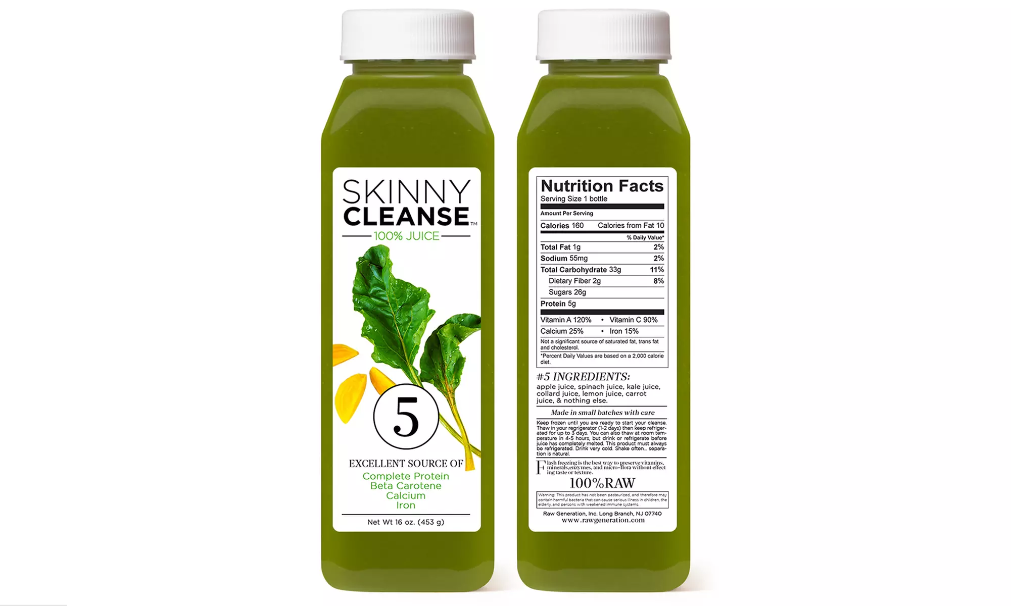 Three-Day Skinny Juice Cleanse from Raw Generation ( 53% Off ).   - Second Medium