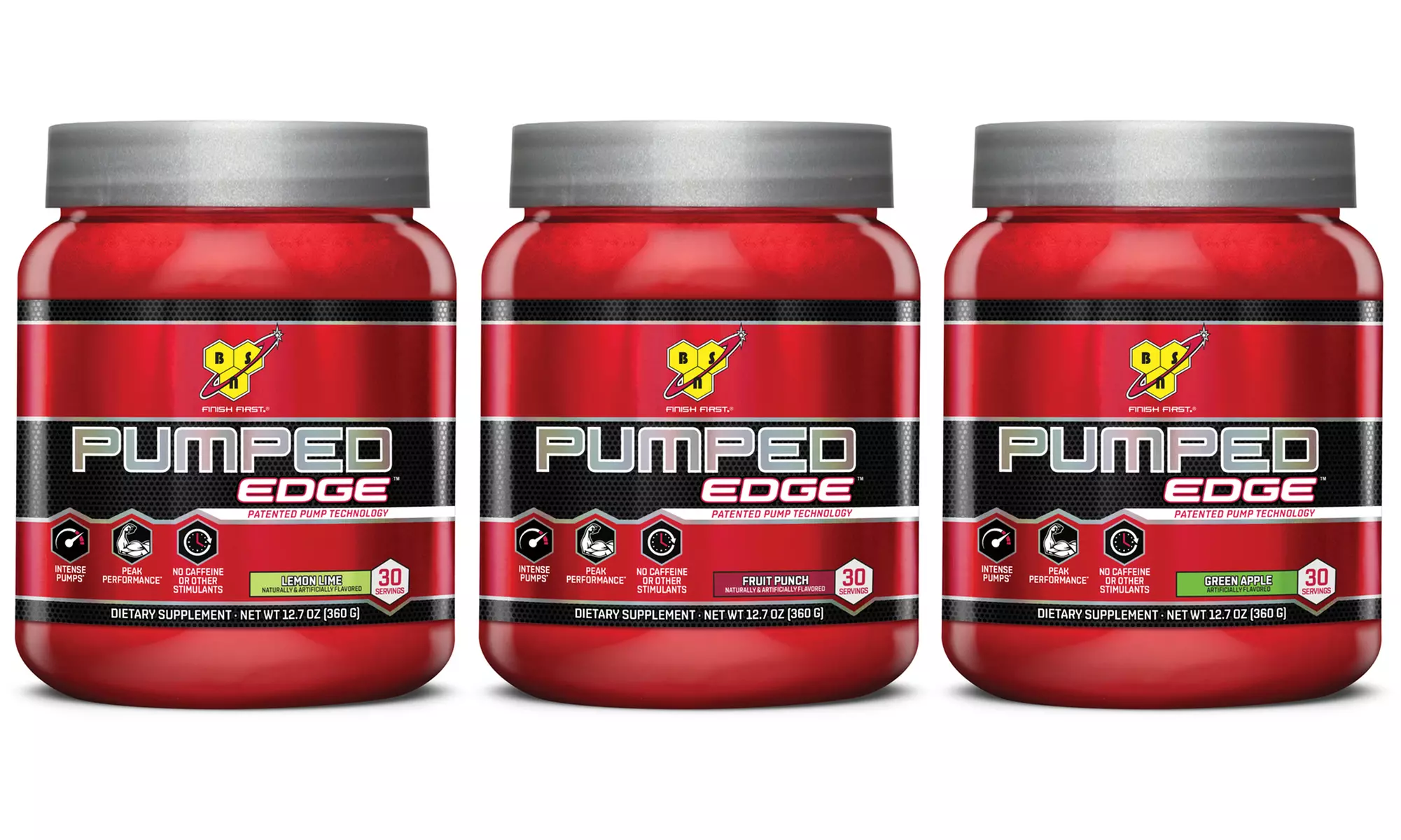 BSN Pumped Edge Pre-Workout Supplement (30 Servings) - Primary Image