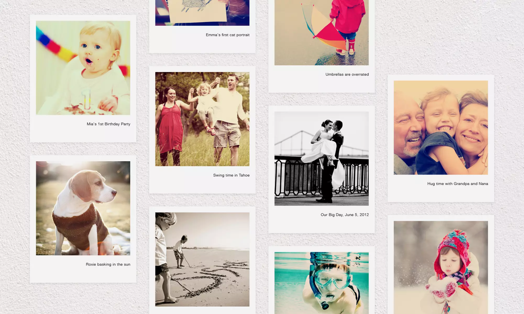 One, Two, or Four Sets of 16 Custom Photo Decals from Paper Culture (Up to 71% Off) - Primary Image