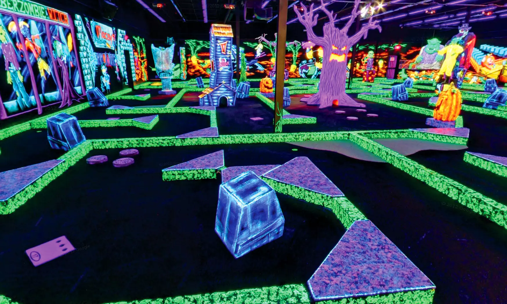 Four Rounds of Miniature Golf or Zombie Party for Up to 13 at Monster Mini Golf (50% Off) - Primary Image