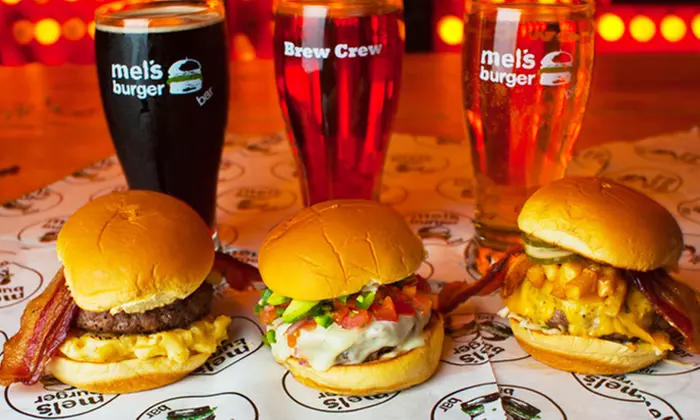 Burgers and Beer for Two or Four at Mel's Burger Bar Upper East Side (Up to 51% Off) - Primary Image