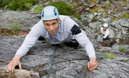 $95 for a Four-Hour Rock-Climbing or Rappelling Tour for Two from New River Climbing School ($190 Value) - Primary Image
