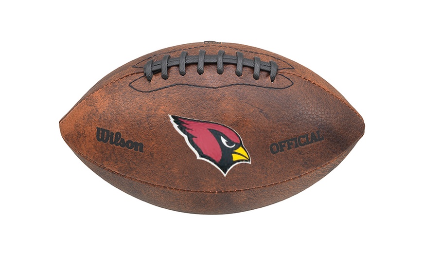 NFL Colored Throwback Footballs | Groupon Goods