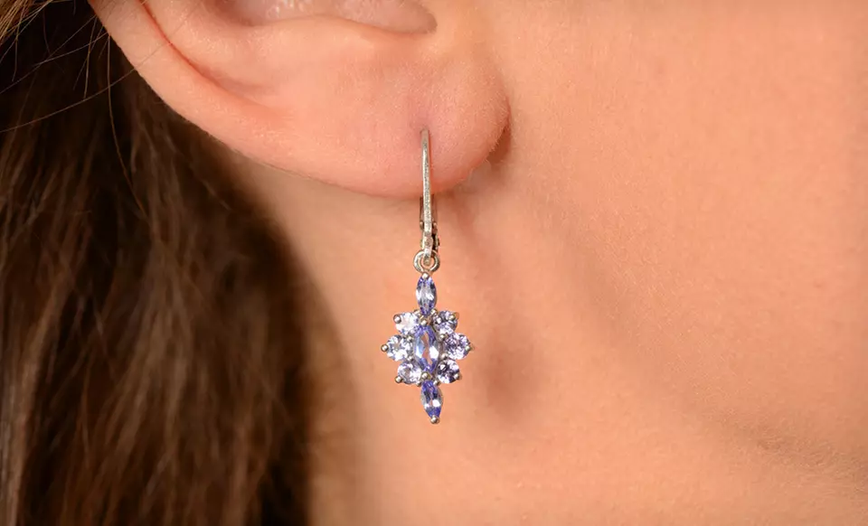 $19 for Tanzanite Cluster Jewelry ($149 List Price). Eight Options Available. Free Shipping and Free Returns. - Second Medium