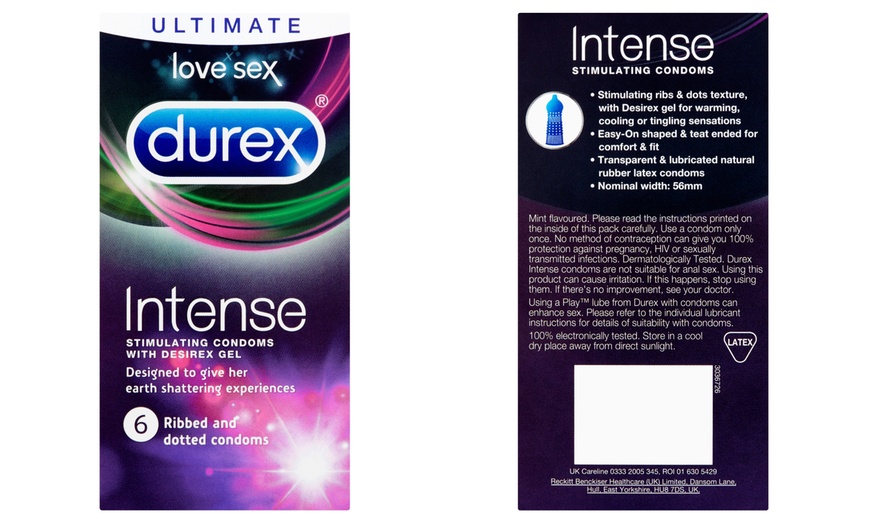 Image 3: Durex Ultimate Ribbed Condoms