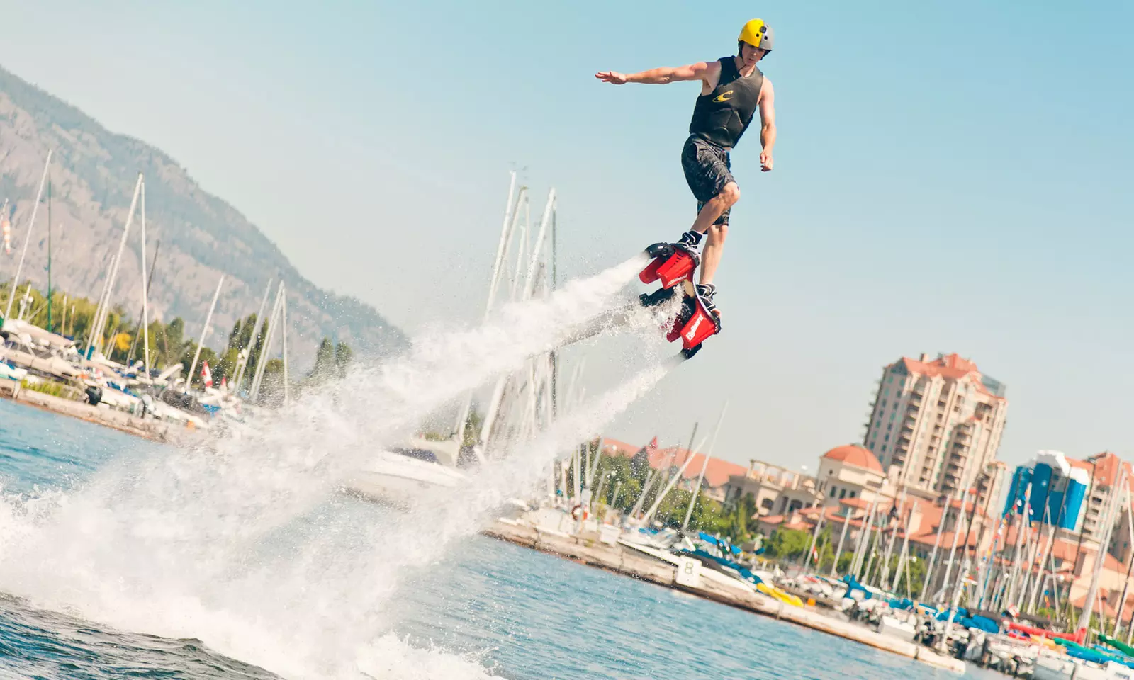 30-Min Flyboarding Experience for One or Two includes professionally edited photos of the experience(Upto59%Off) - Primary Image