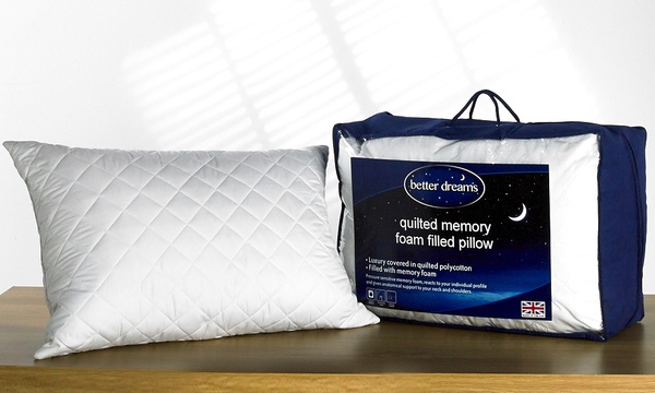 dreams pillows memory foam