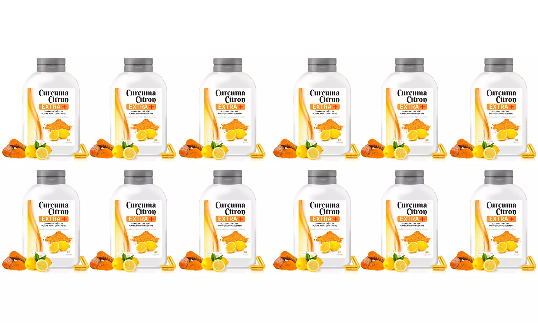 30 Kurkuma und Zitrone+ Kapseln (bis zu €656.30/kg) - Second Medium