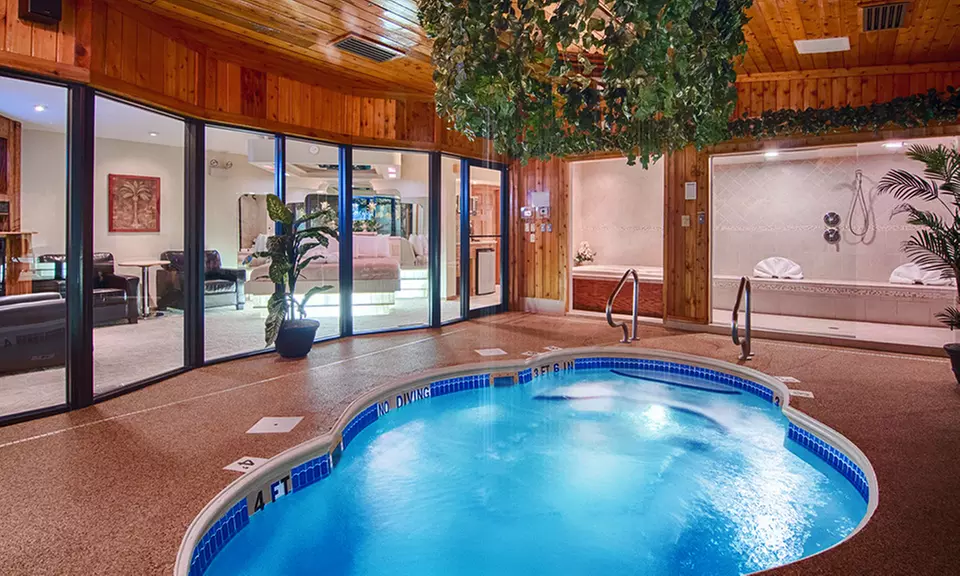 1-Night Stay for Two with Chocolate-Covered Strawberries and One-Year Sybaris Membership at Sybaris Pool Suites - Indianapolis  - Primary Image