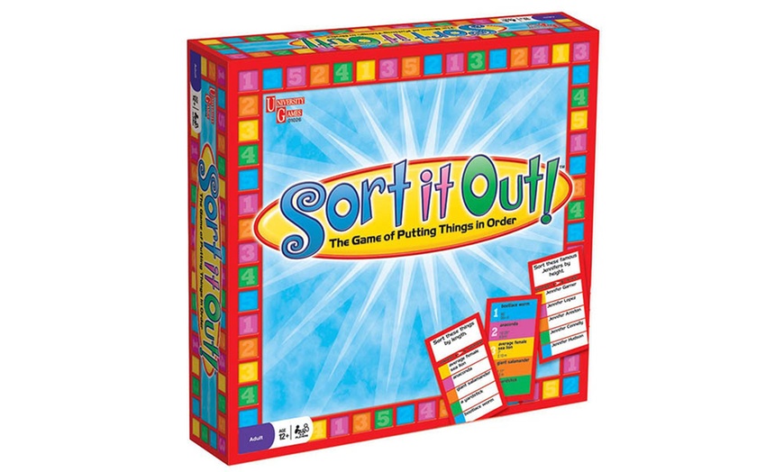 Image 1: Sort It Out! Board Game