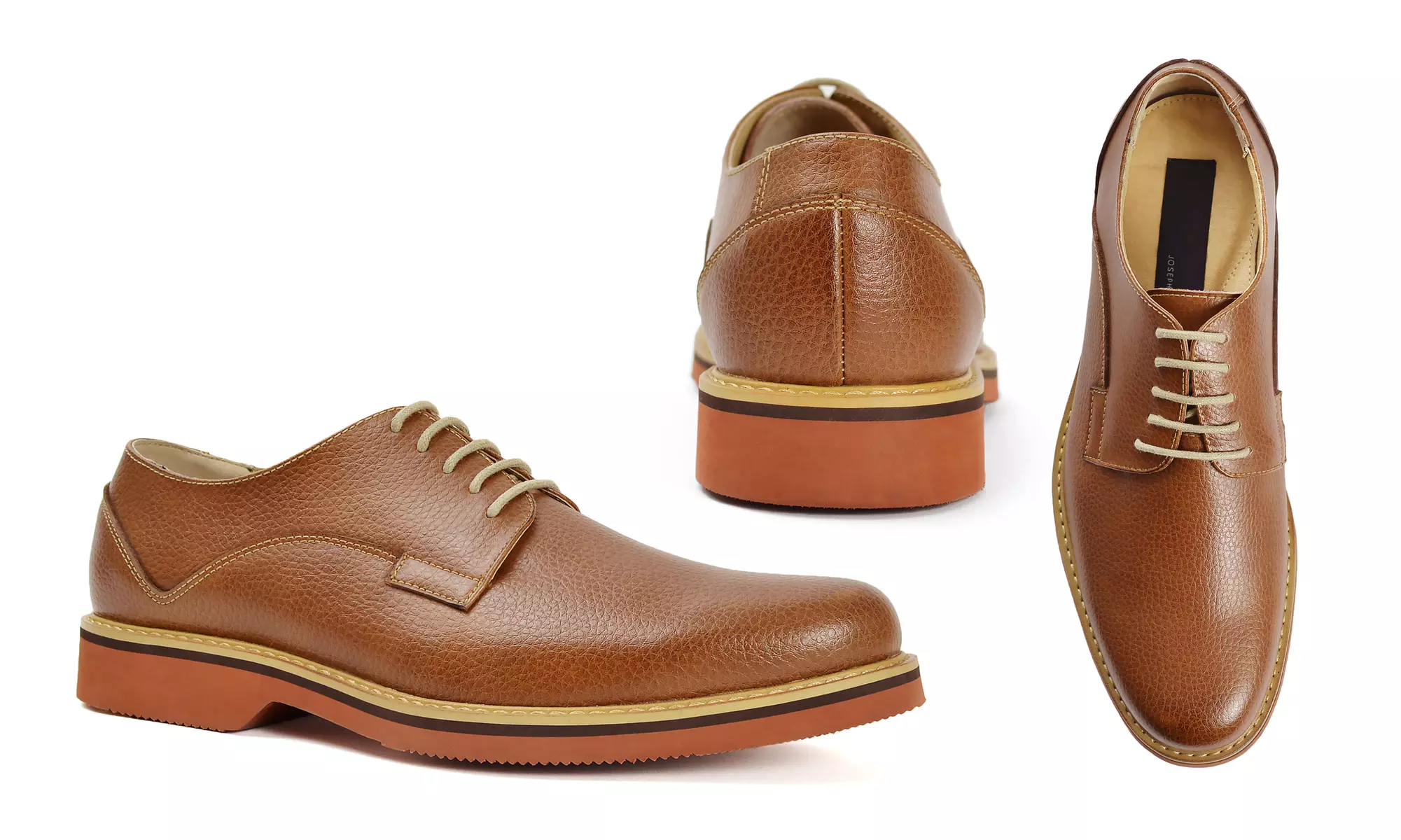Joseph Abboud Men's Leather Oxfords or Monk-Strap Shoes - Second Medium