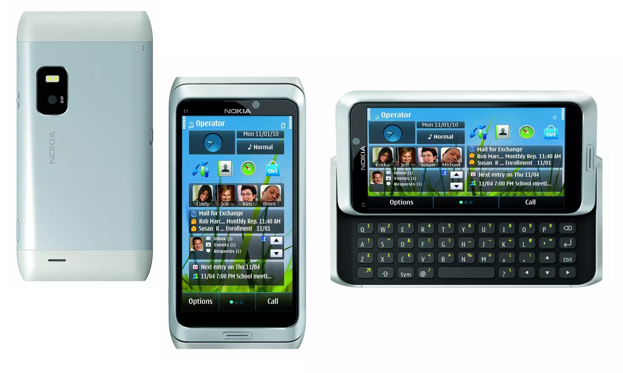 Nokia E7 16GB Smartphone (GSM Unlocked) - Primary Image