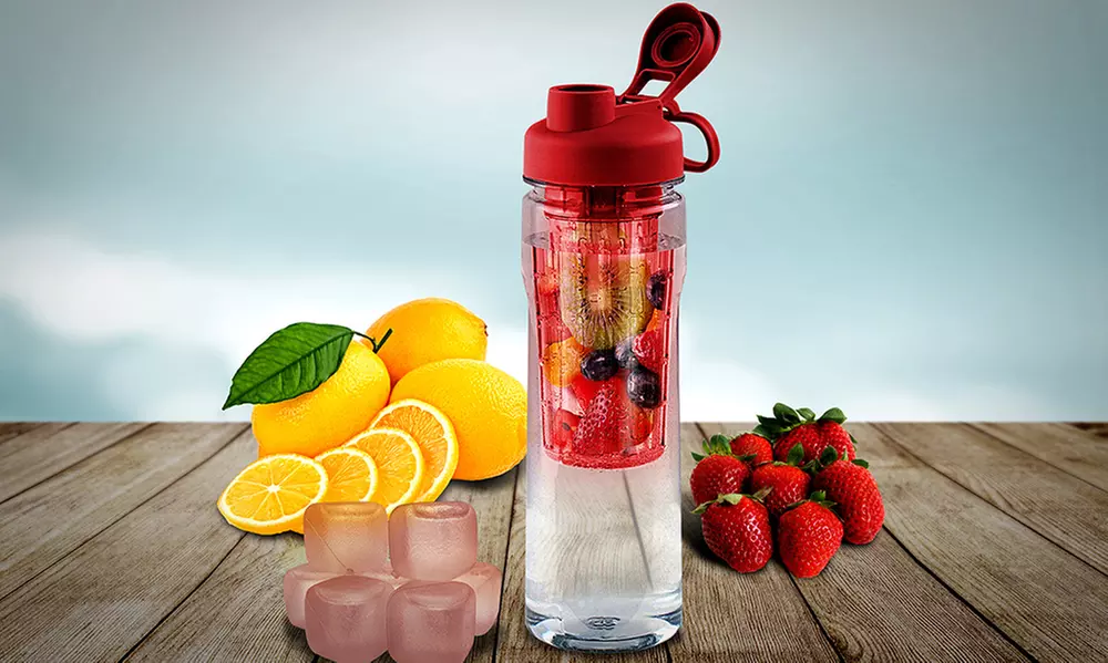 Fruit Infuser Water Bottles (1-, 2-, or 4-Pack) - Primary Image