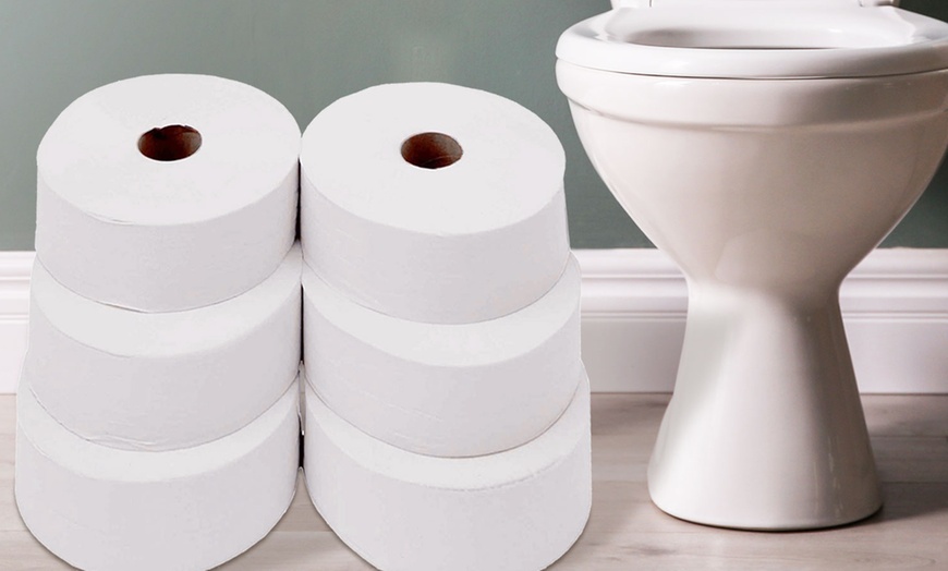 Image 4: 12 Jumbo Toilet Rolls
