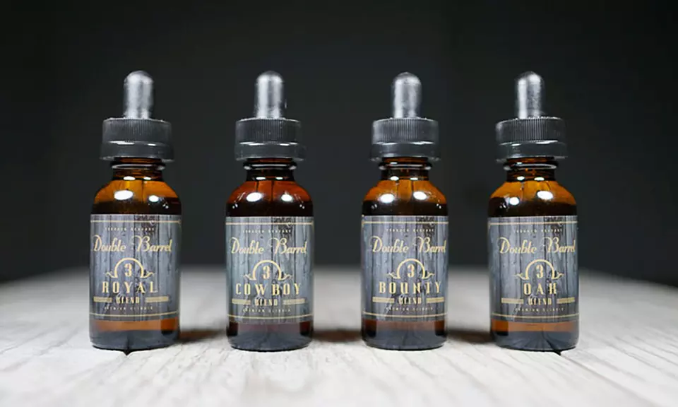 2 Bottles of Double Barrel Tobacco Reserve E-Liquids from The Chamber of Vapes (30mL) - Primary Image