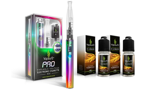 flavour price cigarette strawberry Groupon Bundle V Goods Pro Vapouriz