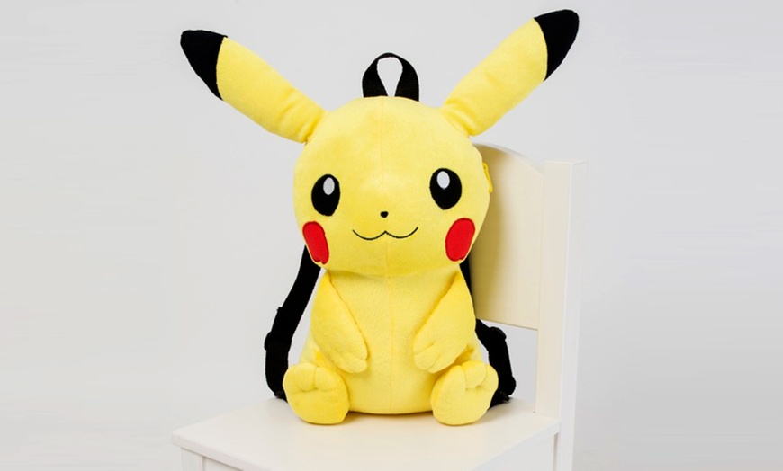 Image 1: Pokemon Plush Backpack