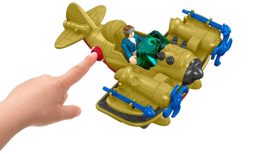 Image 4: Fisher-Price Imaginext Plane Toy