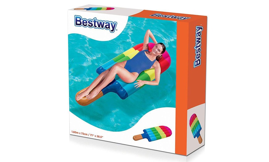 Image 5: Bestway Inflatable Pool Loungers