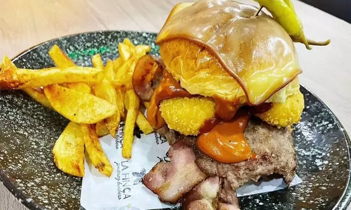 Menús hamburguesas para 2 o 4 personas