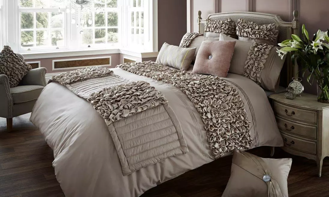 Ruffles Duvet Sets in Choice of Colour from £22.98 (Up to 57% Off) - Primary Image