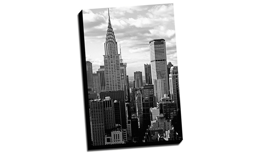 Black-and-White City Prints | Groupon Goods