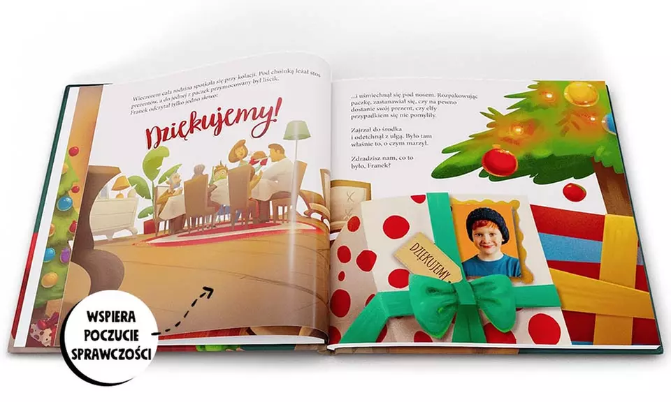 Personalizowana książeczka ze zdjęciem i imieniem dziecka