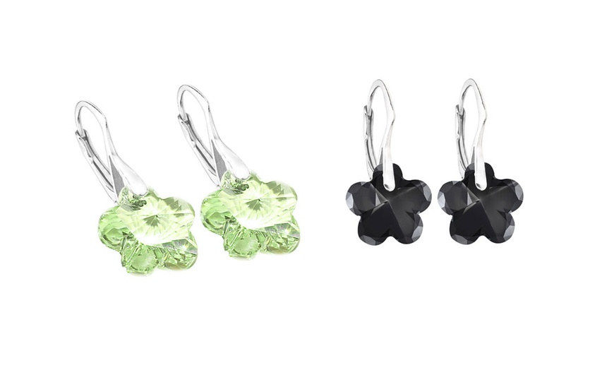 Image 3: Ah! Jewellery Earrings with Crystals from Swarovski®