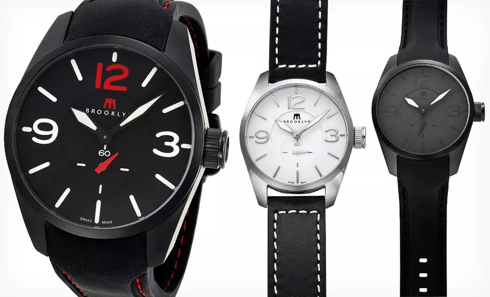 $119.99 for a Brooklyn Watch Co. Men's Lafayette Watch ($495 List Price). Free Shipping and Returns. - Second Medium