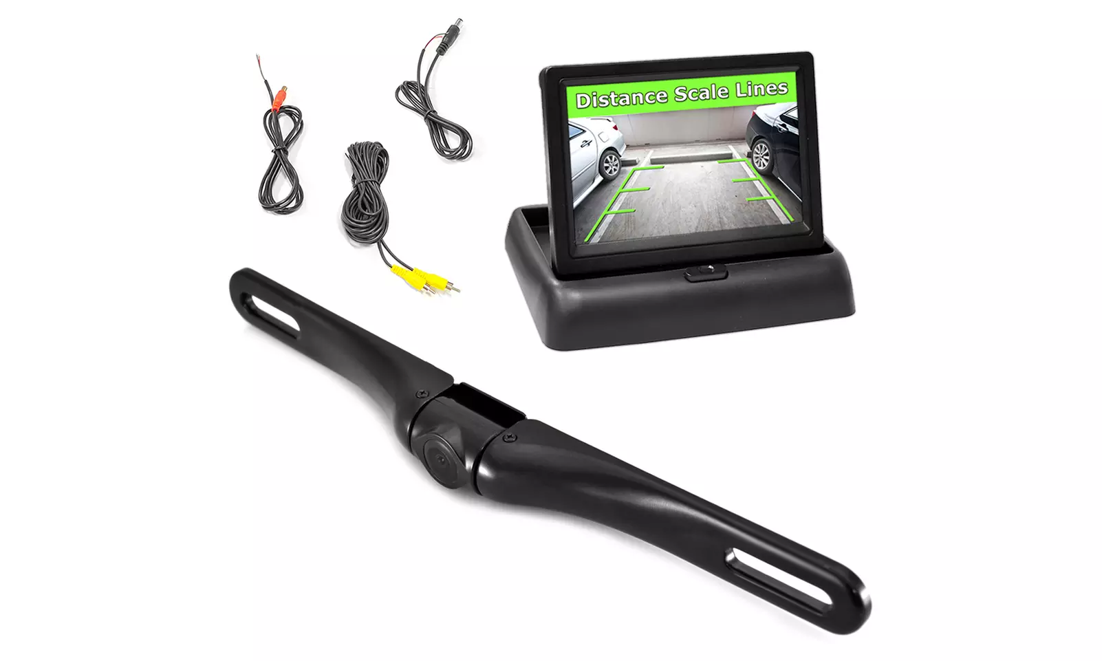 Vehicle Video Camera Backup System with 4.3" Monitor - Primary Image