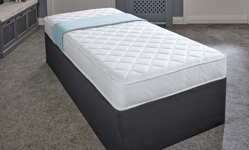 Image 1: Cool Blue Memory Foam Mattress