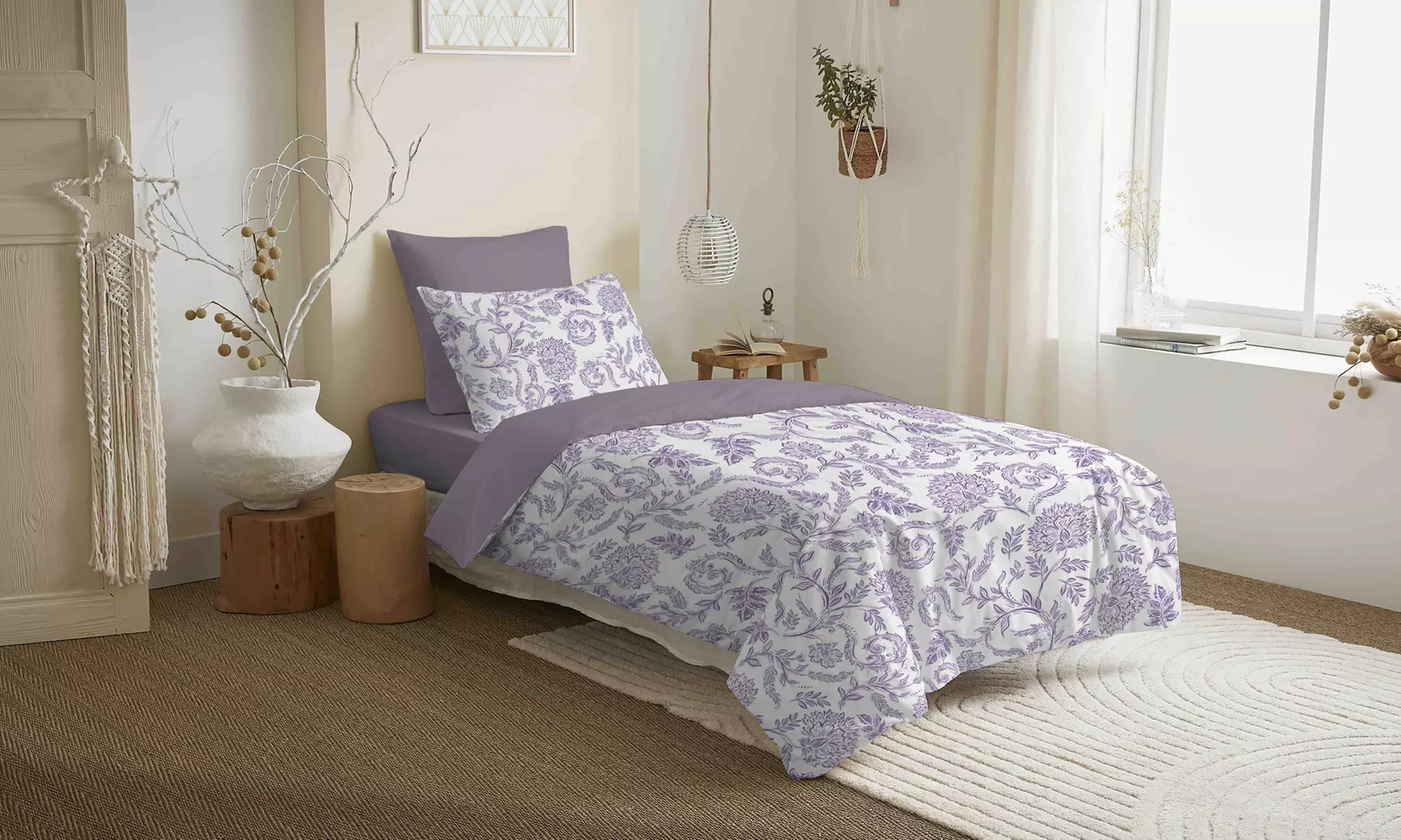 Pack complet de linge de lit, 4 ou 6 pièces, Univers decor