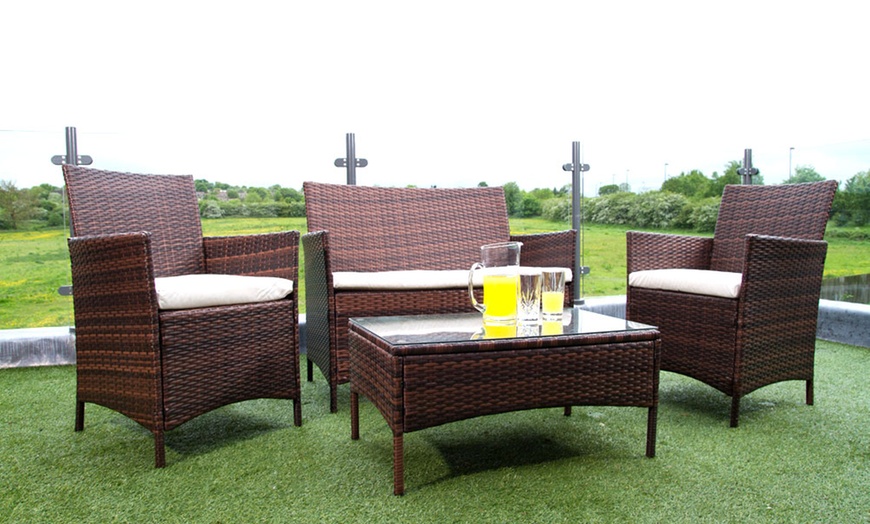 Image 7: Rattan Garden Furniture £169.99