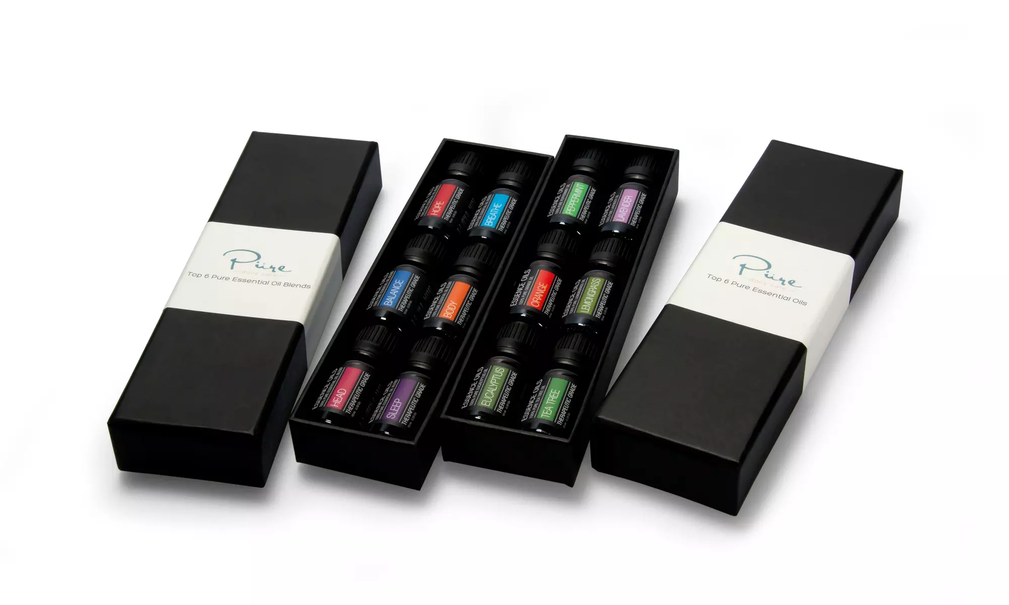 Ultimate Aromatherapy Gift Set with 12 Essential Oils Plus a 2-in-1 Diffuser & Humidifier - Second Medium