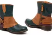 French Blu Amanda Women's Color-Block Rocker Boots - Second Medium