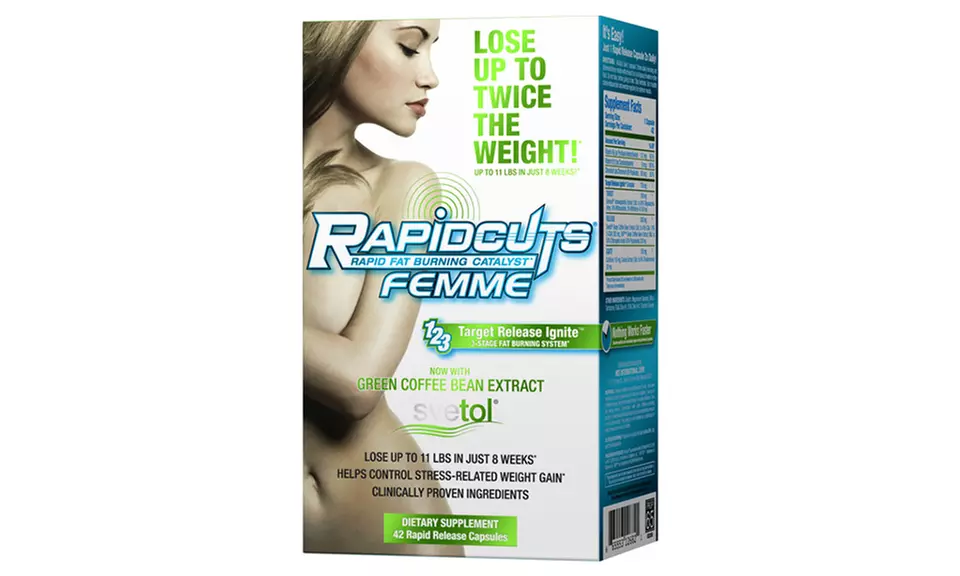 ALLMAX Rapidcuts Femme Fat Burning Supplement; 42-Count  - Second Medium