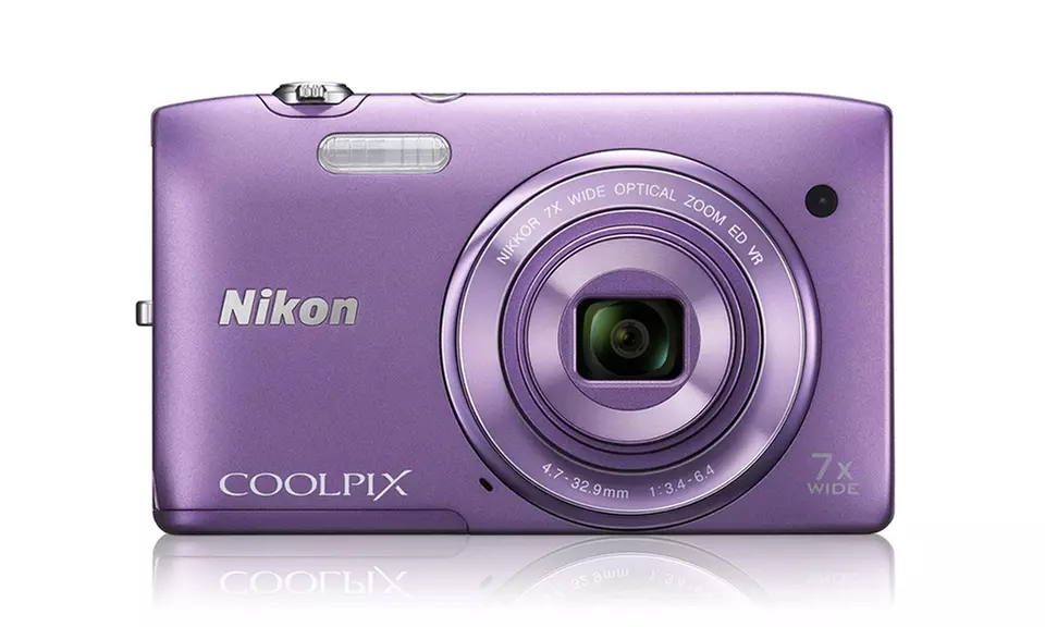 Nikon Coolpix S3500 20.1MP 720p Digital Camera with 7x Optical Zoom (Refurbished) - Primary Image