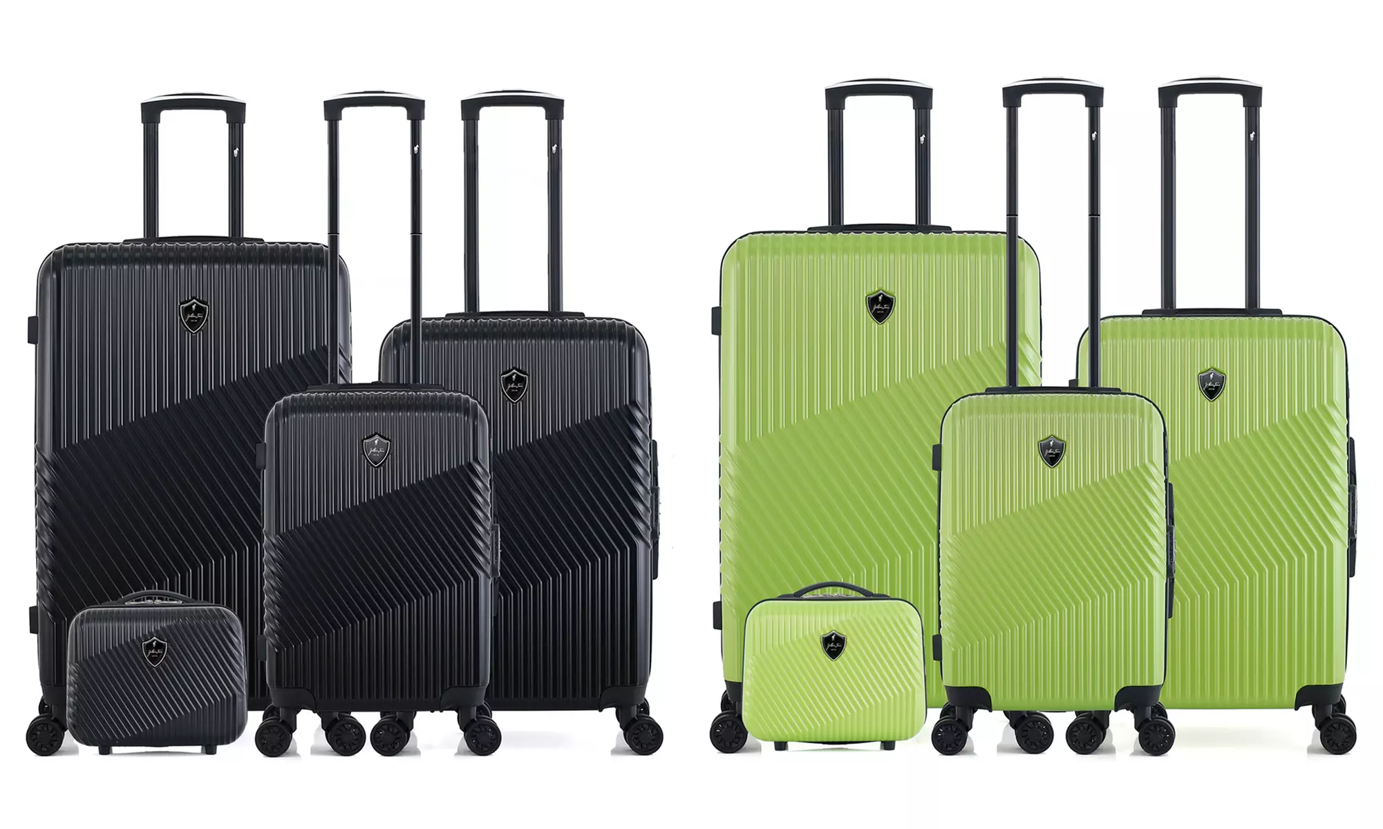 Lot de 3 valises et 1 vanity Peter-C