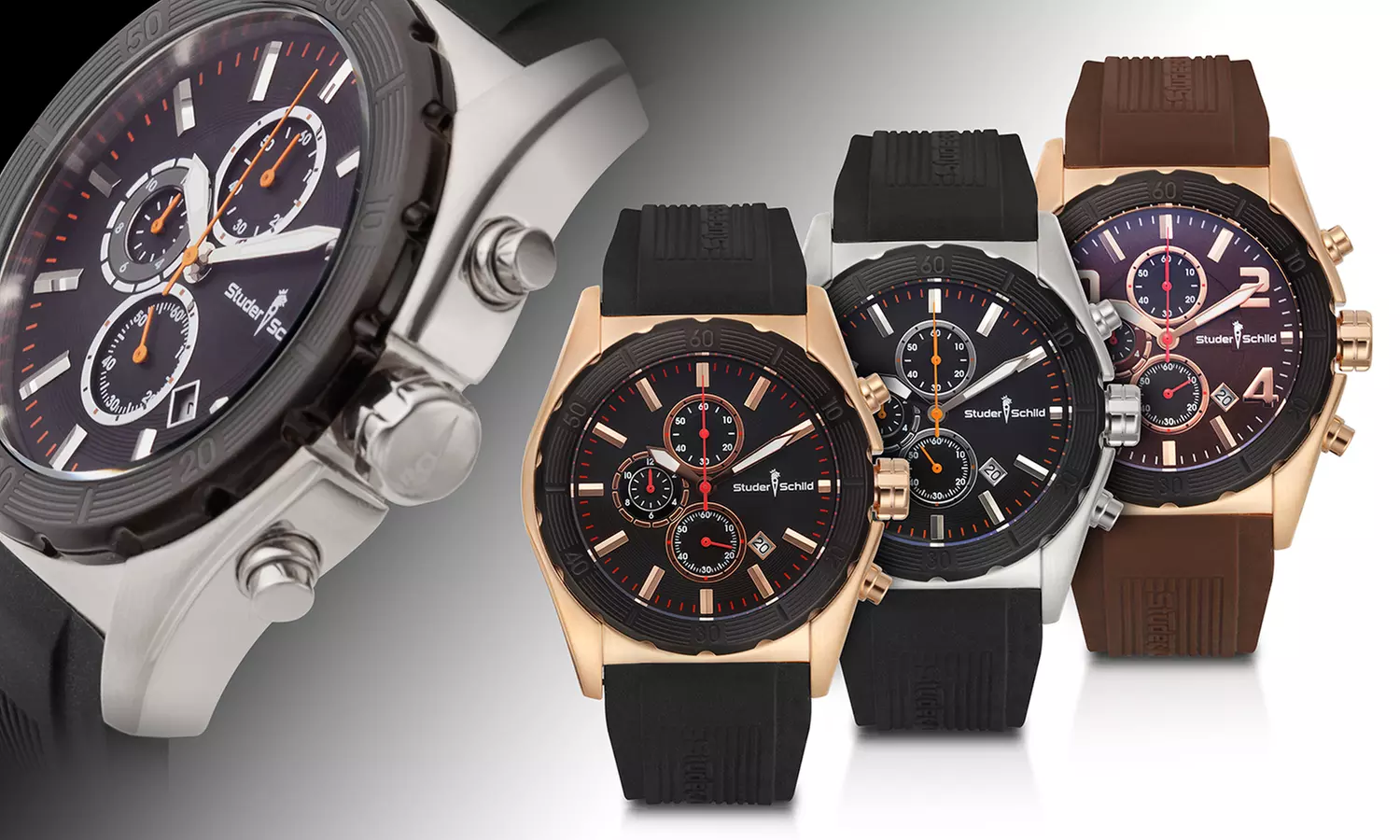 Studer Schild Volta Men's Chronograph Watch - Primary Image