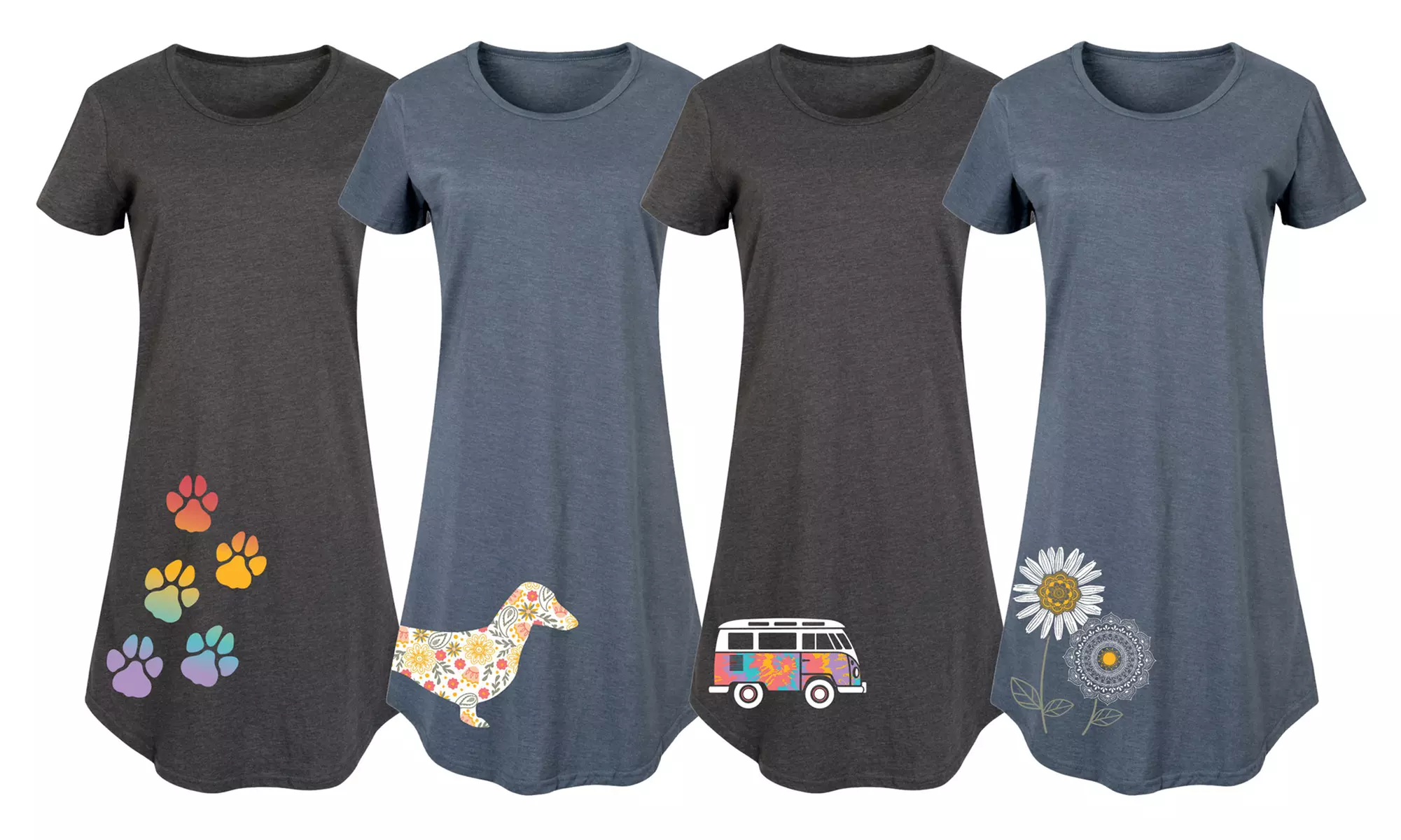 Instant Message: Women’s Shift Dress Trending Graphics - Primary Image