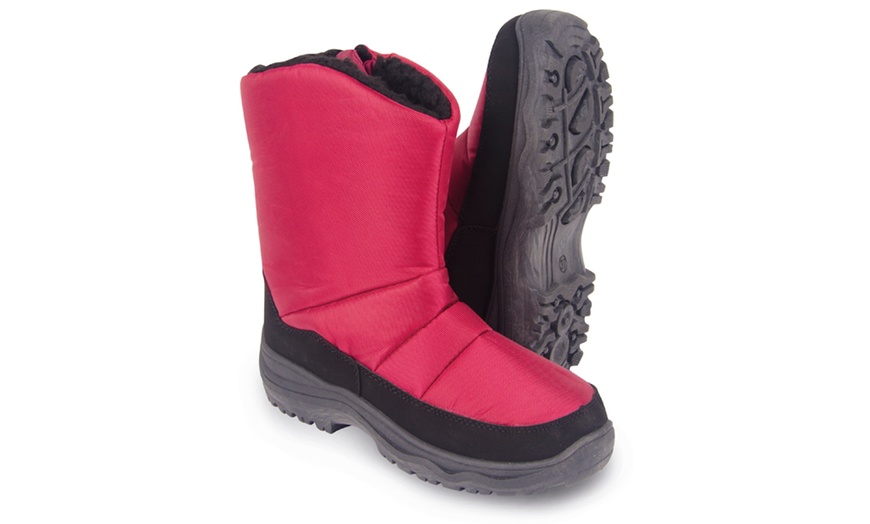 Image 2: Women's Fleece Lined Winter Boots