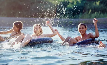 Tubing Day River Float Trip for Two, Four, or Six at Riverfront Camp Canoe in Lebanon (Up to 56% Off) - Primary Image