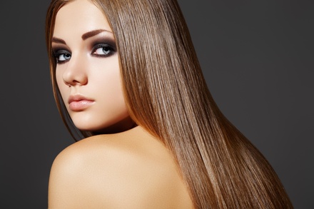 permanent hair straightening groupon