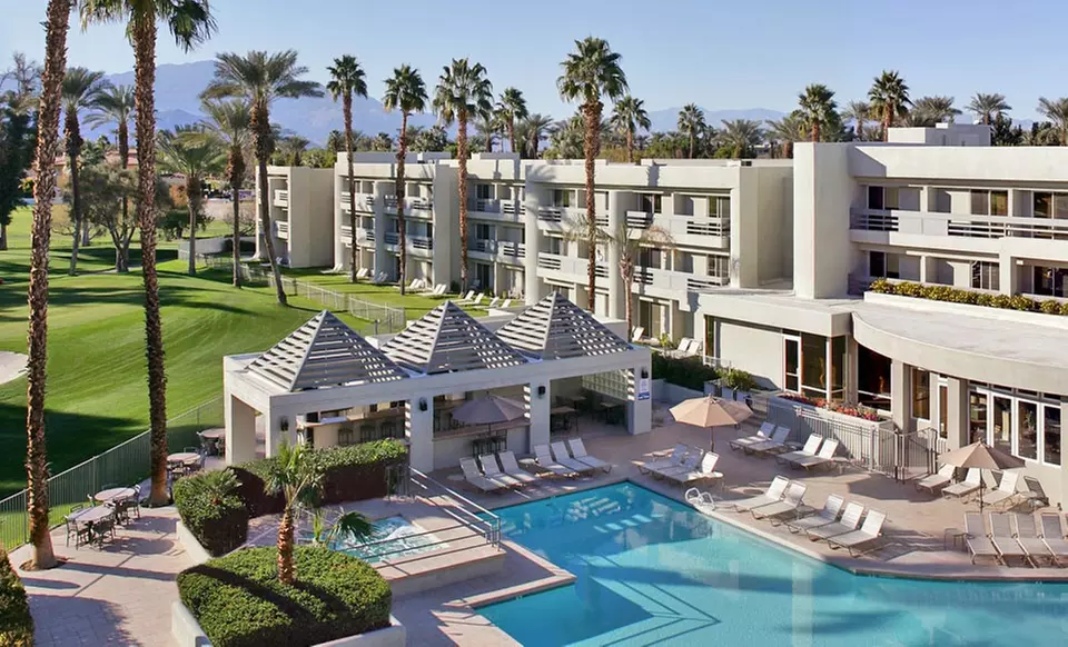1- or 2-Night Stay with Welcome Drinks and Breakfast for Two at Indian Wells Resort Hotel in Greater Palm Springs, CA - Primary Image