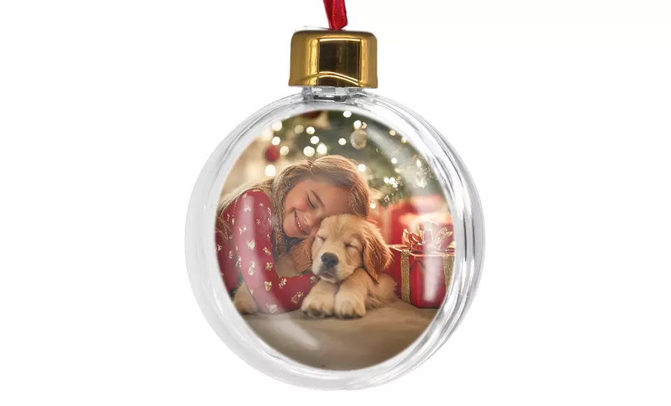 Personalized Photo Christmas Ornaments - Up to 32% Off