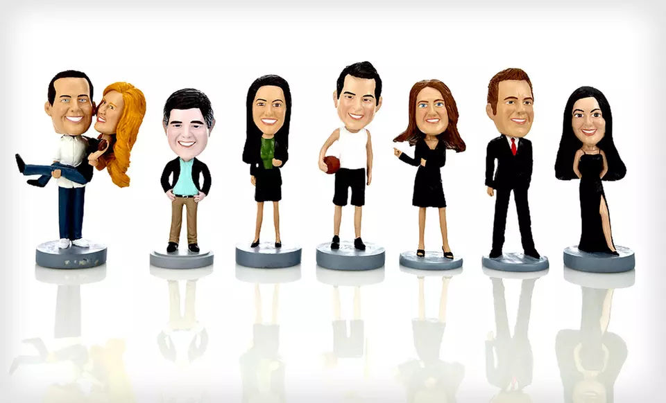 $69 for a Custom Bobblehead Package from AllBobbleheads.com with Shipping Included ($130 Total Value) - Primary Image